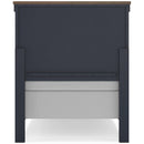 Signature Design by Ashley Landocken B414B2 Twin Panel Bed IMAGE 4