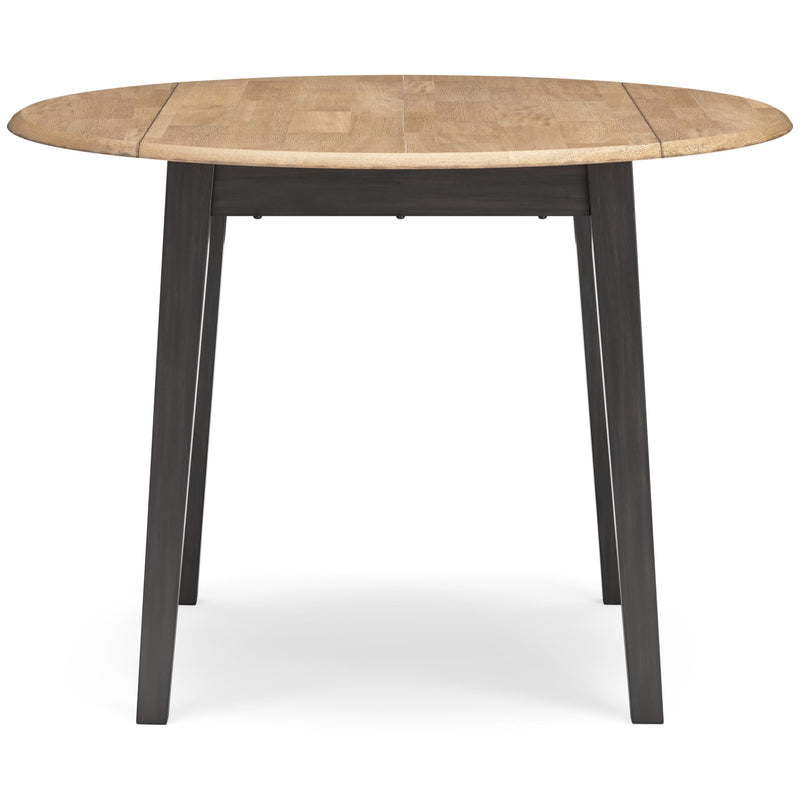  Signature Design by Ashley Gesthaven D396-15 Round Dining Room Drop Leaf Table IMAGE 3