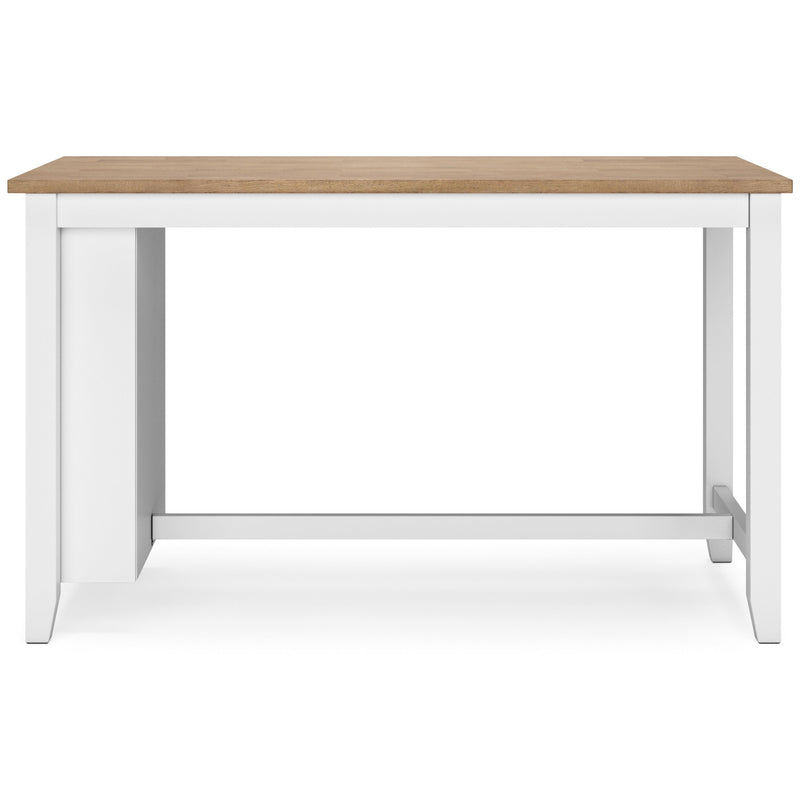  Signature Design by Ashley Gesthaven D398-13 Rectangular Dining Room Counter Table IMAGE 2