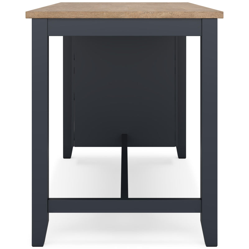  Signature Design by Ashley Gesthaven D399-13 Rectangular Dining Room Counter Table IMAGE 4