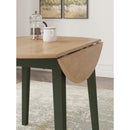  Signature Design by Ashley Gesthaven D401-15 Round Dining Room Drop Leaf Table IMAGE 6