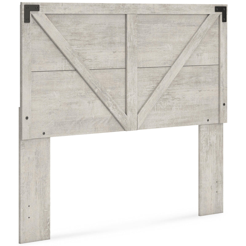  Signature Design by Ashley Shawburn EB4123-157 Queen Crossbuck Panel Headboard IMAGE 1