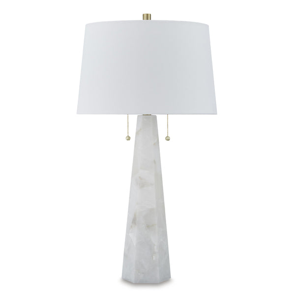  Signature Design by Ashley Laurellen L429064 Alabaster Table Lamp IMAGE 1