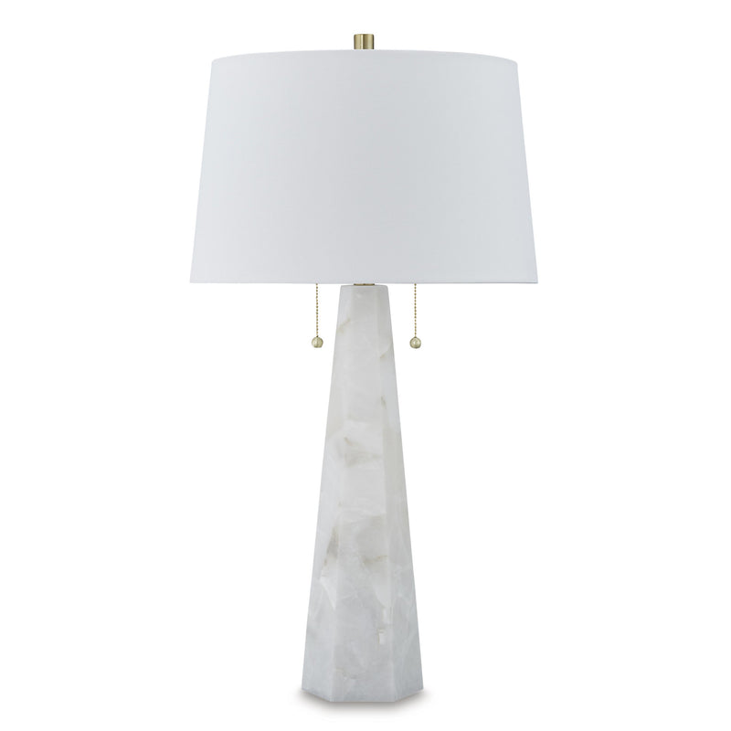  Signature Design by Ashley Laurellen L429064 Alabaster Table Lamp IMAGE 1