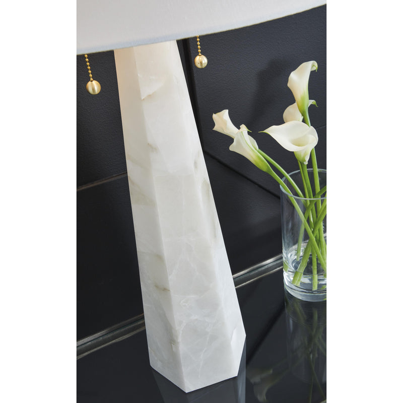  Signature Design by Ashley Laurellen L429064 Alabaster Table Lamp IMAGE 4