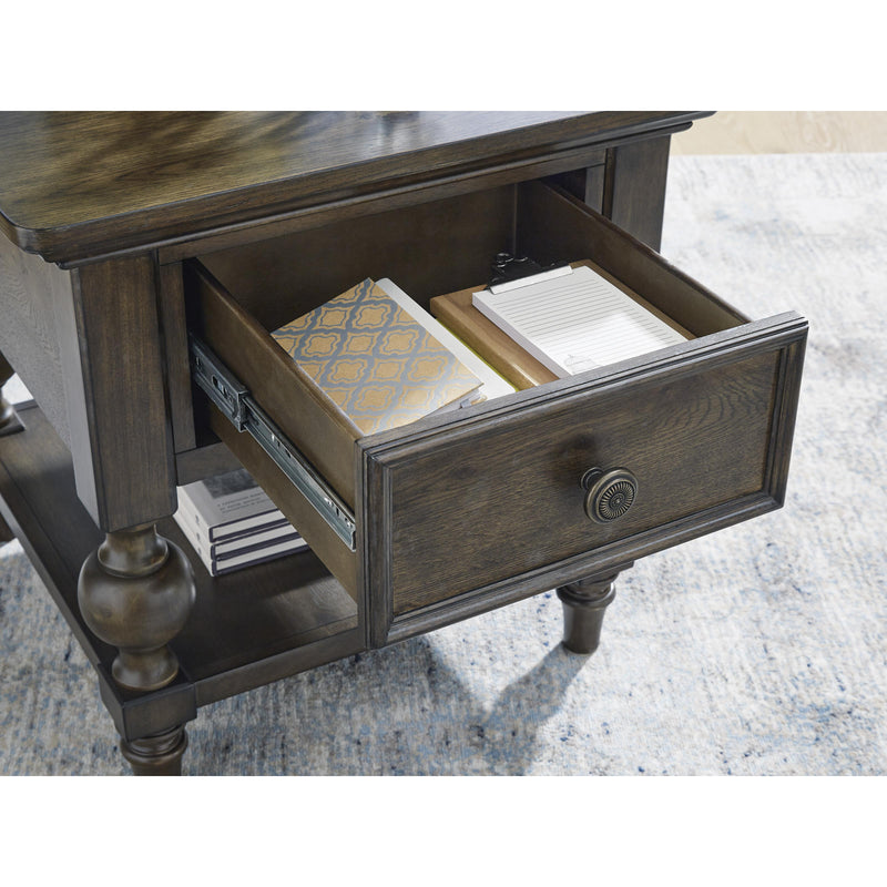  Signature Design by Ashley Veramond T694-2 Square End Table IMAGE 8