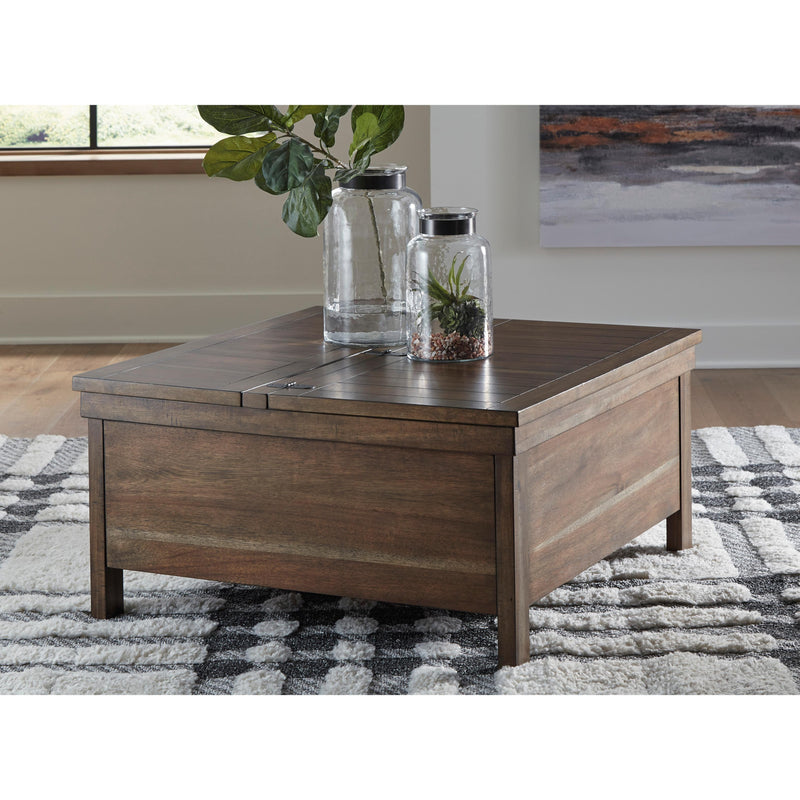 Signature Design by Ashley Moriville T731T1 Lift-top Coffee Table and 2 End Tables IMAGE 2