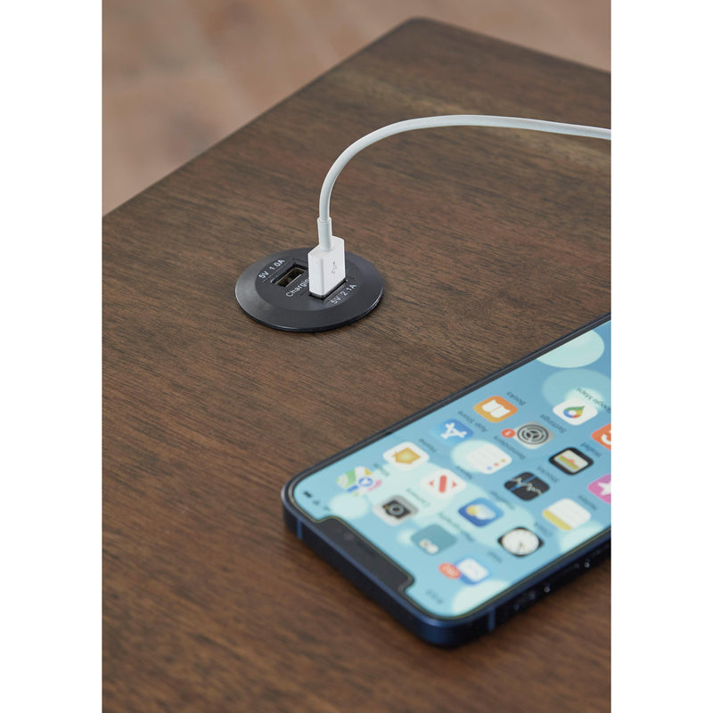 Signature Design by Ashley Moriville T731T2 Lift-top Coffee Table and 2 Chairside End Tables IMAGE 6