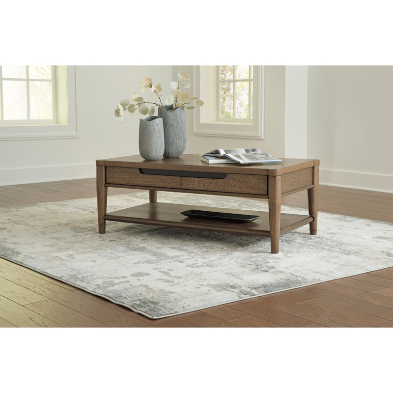 Signature Design by Ashley Roanhowe T769T1 Coffee Table and 2 End Tables IMAGE 2