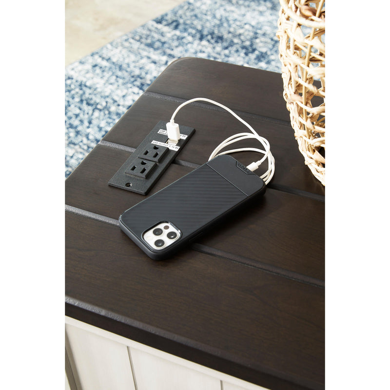 Signature Design by Ashley Darborn T796T1 Lift-top Coffee Table and 2 Chairside End Tables IMAGE 6