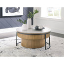 Signature Design by Ashley Fridley T964T1 Coffee Table and 2 End Tables IMAGE 3