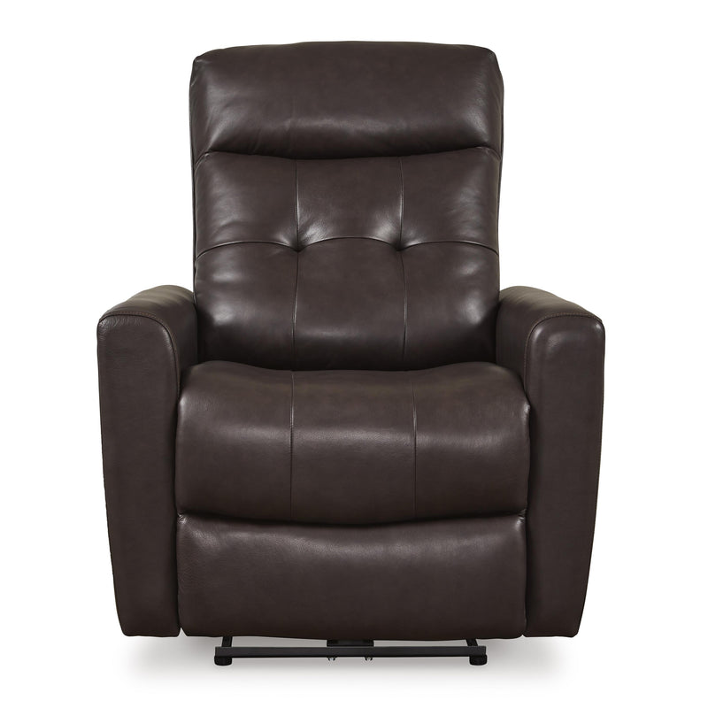  Signature Design by Ashley Pisgham U1050013 Power Recliner with Adjustable Headrest IMAGE 3