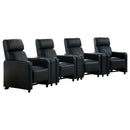 Coaster Furniture Toohey 600181-S4A 7 pc Home Theater Seating IMAGE 1
