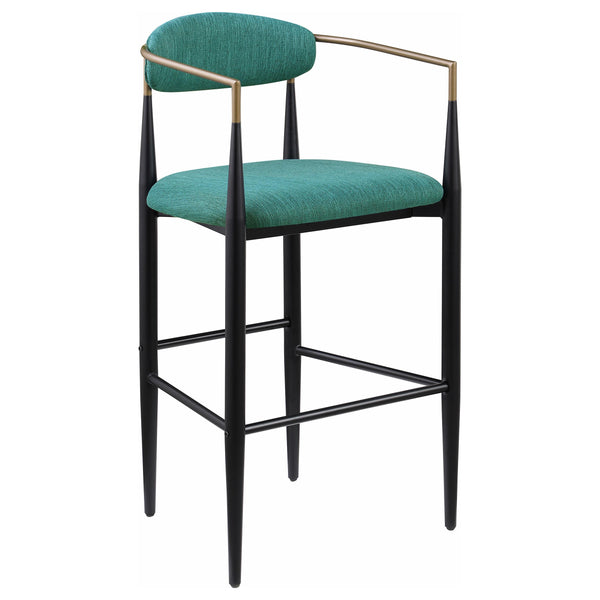 Coaster Furniture Tina 121188 Fabric Upholstered Bar Chair - Green IMAGE 1