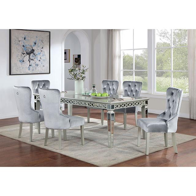 Furniture of America Adalia CM3241GY-SC-2PK Chair IMAGE 2
