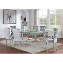 Furniture of America Adalia CM3241SV-T Dining Table IMAGE 2