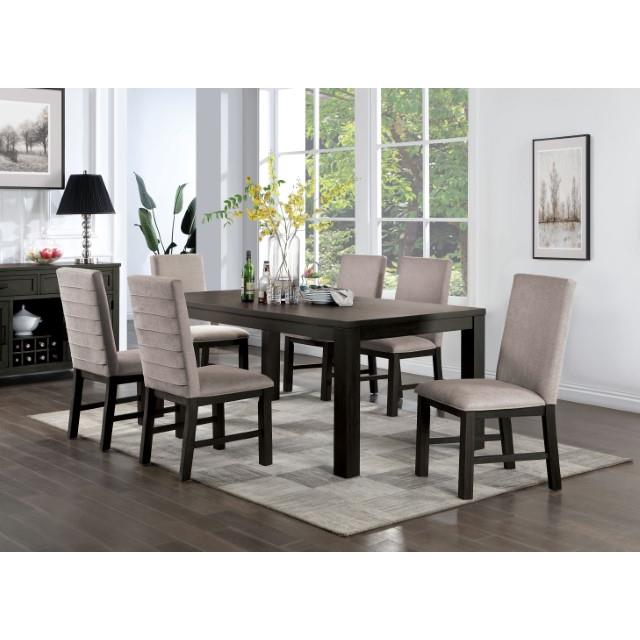 Furniture of America Umbria CM3252BK-T Dining Table IMAGE 2