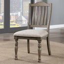 Furniture of America Newcastle CM3254GY-SC-2PK Side Chair IMAGE 1