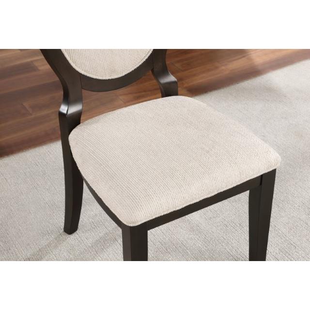 Furniture of America Newforte Dining Chair CM3260EX-SC-2PK IMAGE 3