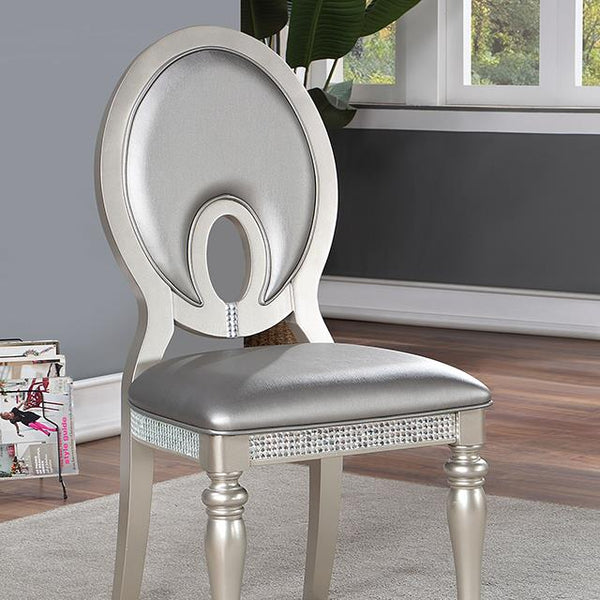 Furniture of America Cathalina CM3541SV-SC-2PK Side Chair IMAGE 1