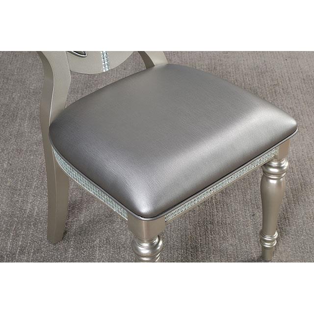 Furniture of America Cathalina CM3541SV-SC-2PK Side Chair IMAGE 5