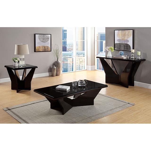 Furniture of America Dubendorf CM4183BK-E End Table IMAGE 2