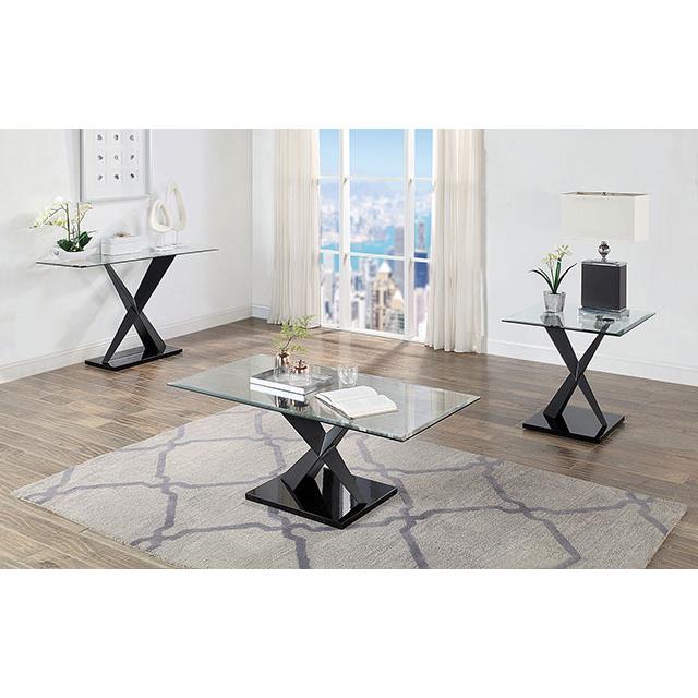 Furniture of America Xanthus CM4191BK-E-TABLE End Table IMAGE 2