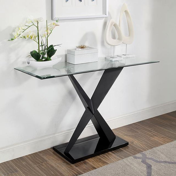 Furniture of America Xanthus CM4191BK-S-TABLE Sofa Table IMAGE 1