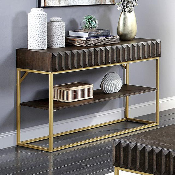 Furniture of America Augsburg CM4545WN-S Sofa Table IMAGE 1