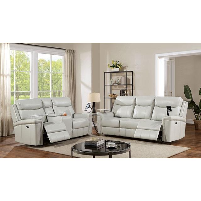 Furniture of America Florine CM6252LG-SF-PM Power Sofa IMAGE 2