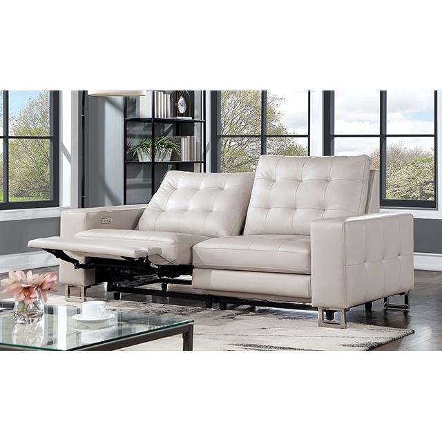 Furniture of America Abberton CM6735BG-PM-LV Power Loveseat IMAGE 2