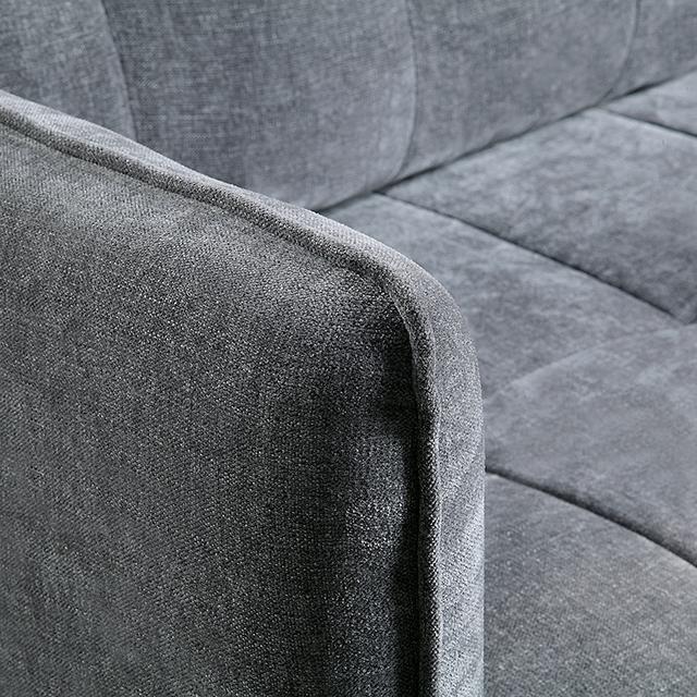 Furniture of America Lynda CM6736DG-LV Loveseat IMAGE 3