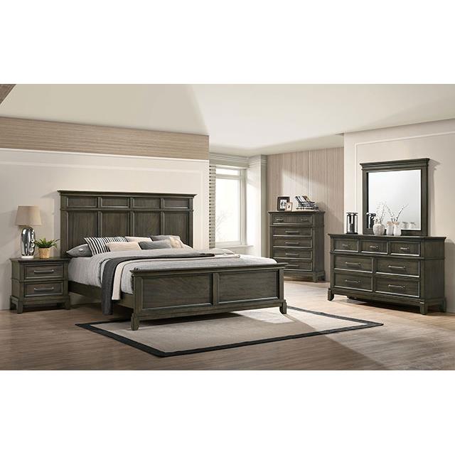 Furniture of America Houston CM7221GY-N Night Stand IMAGE 2