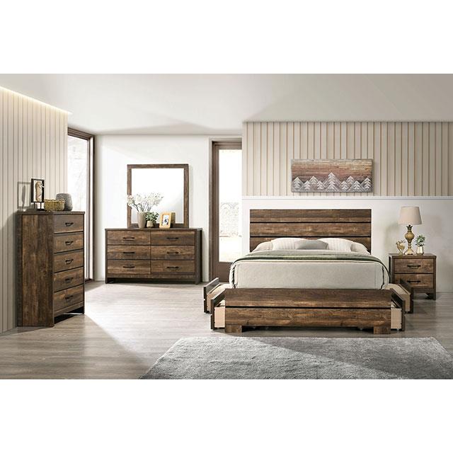 Furniture of America Duckworth CM7319WN-M Mirror IMAGE 2