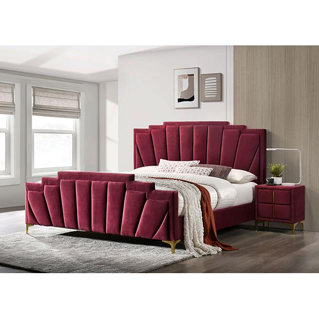  Furniture of America Florizel CM7411RD-CK California King Bed IMAGE 2