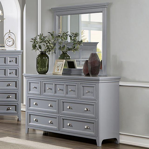 Furniture of America Castlile CM7413GY-D Dresser IMAGE 1