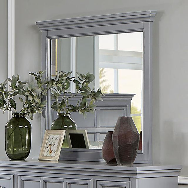 Furniture of America Castlile CM7413GY-M Mirror IMAGE 1