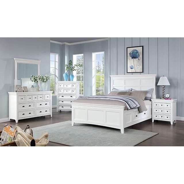 Furniture of America Castile CM7413WH-C Chest IMAGE 2