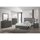  Furniture of America Alison CM7416GY-EK King Bed IMAGE 2