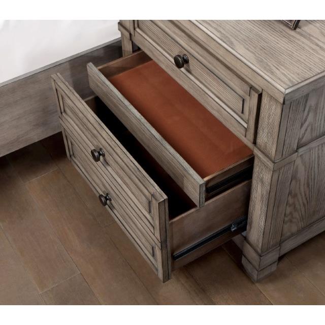 Furniture of America Durango CM7461GY-N Night Stand IMAGE 3