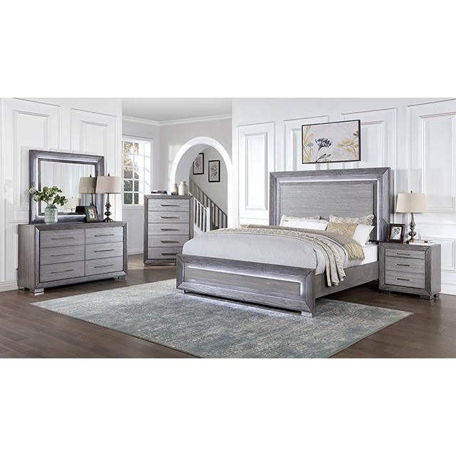 Furniture of America Raiden CM7468GY-M Mirror IMAGE 2
