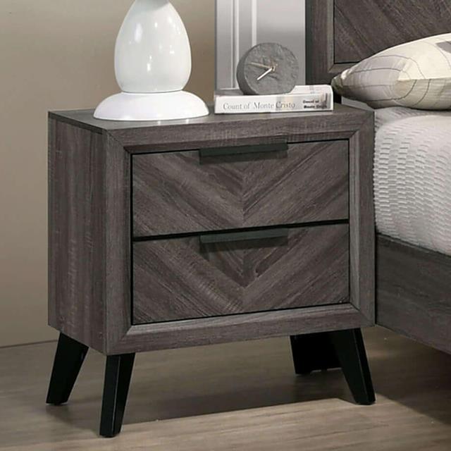 Furniture of America Vagan CM7472GY-N Night Stand IMAGE 1