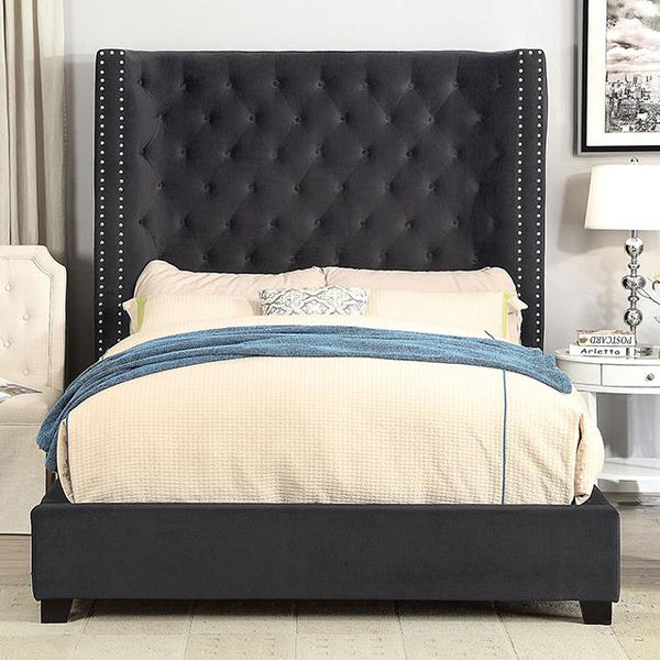  Furniture of America Rosabelle CM7669BK-Q Queen Bed IMAGE 1