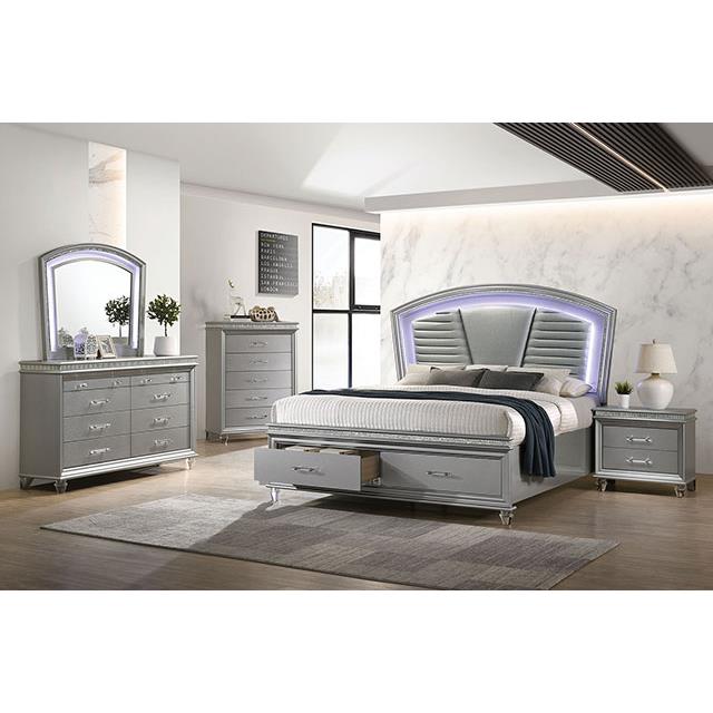Furniture of America Maddie CM7899SV-Q Queen Bed IMAGE 2