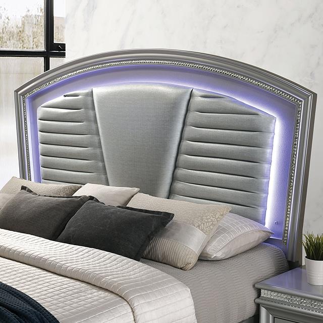 Furniture of America Maddie CM7899SV-Q Queen Bed IMAGE 4