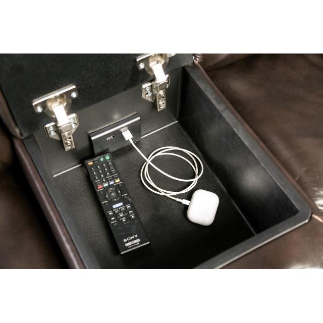 Furniture of America Gorgius CM9910ES-SECT-PM Power Sectional IMAGE 4