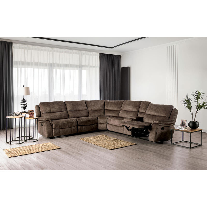 Furniture of America Jerominus CM9912DB-SECT Sectional IMAGE 2