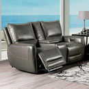 Furniture of America Phineas CM9921GY-LV-PM Power Loveseat IMAGE 1