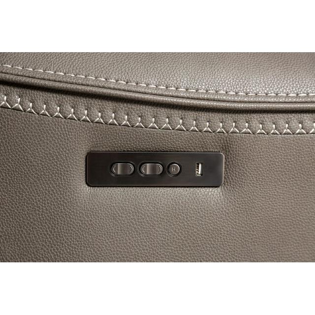 Furniture of America Artemia CM9922GY-CH-PM Power Recliner IMAGE 4