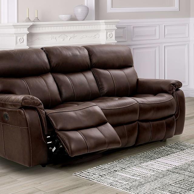 Furniture of America Antenor CM9926MB-SF-PM Power Sofa IMAGE 1